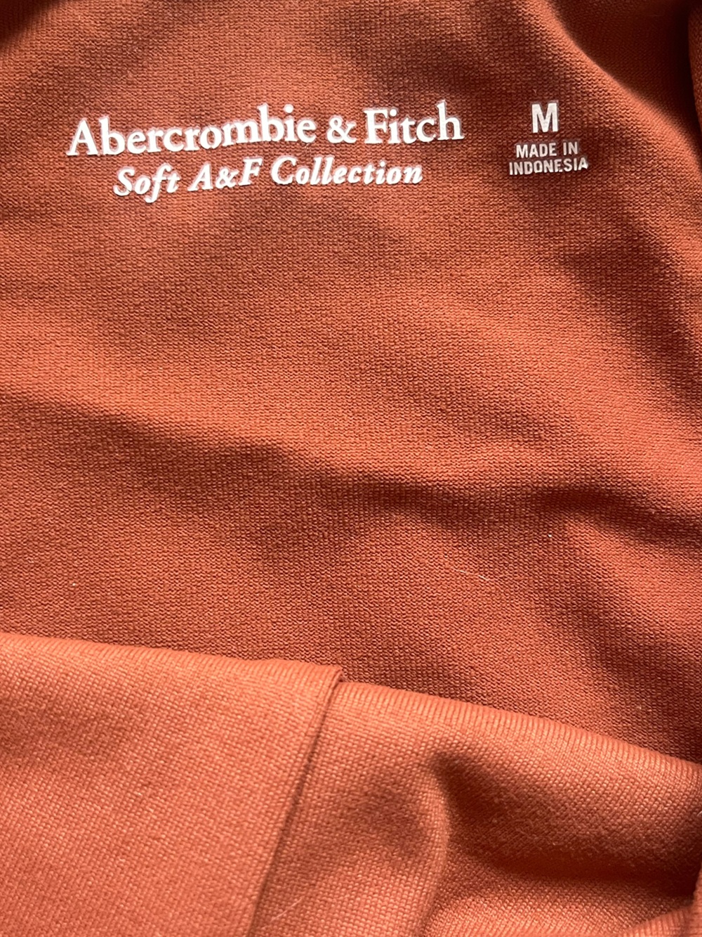 Abercrombie & Fitch Rust Orange/Red Halter Bodysuit - Picture 3 of 6